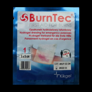 Hydrogélový obväz BurnTec 5 x 5 cm