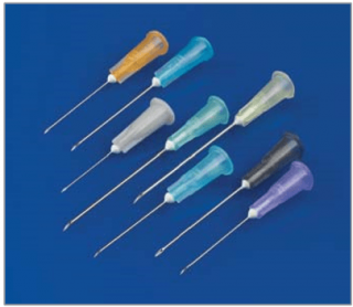 Injekčné ihly BD MICROLANCE 100 ks Rozmer ihly: 23G 0,6 x 25 mm modrá