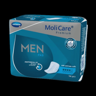Inkontinenčné vložky MoliCare Premium Men 4 kvapky