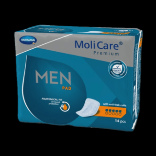 Inkontinenčné vložky MoliCare Premium Men 5 kvapiek