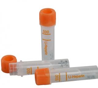 Microvette 500 skúmavka Litium-Heparin 100 ks