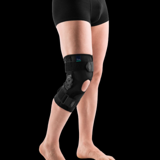 Ortéza na koleno s otvorenými dlahami a popruhom Veľkosť: XL