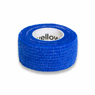 Samolepiaca elastická bandáž 2,5 cm x 4,5 m modrá