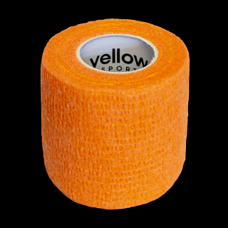 Samolepiaca elastická bandáž 5 cm x 4,5 m Farba: Oranžová