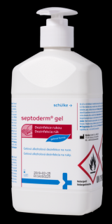 Septoderm gélová dezinfekcia Objem: 500 ml s dávkovačom