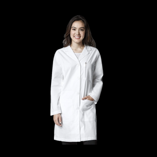 Zdravotnícky plášť dlhý dámsky biely Veľkosť: 2XL