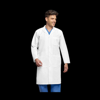 Zdravotnícky plášť pánsky dlhý biely Veľkosť: 2XL