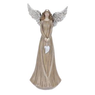 Anjel z polyresinu 26cm