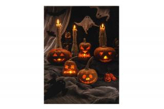 Obraz HELOWEEN 40x30cm LED efekt