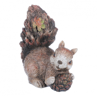 Veverička z polyresinu 14cm