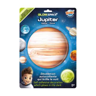 Jupiter - svetielkujúca dekorácia na stenu (3DF6)