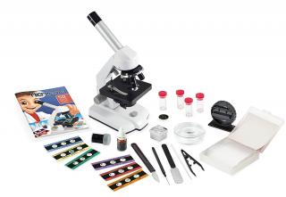 Mikroskop - zväčšenie 1000x a 50 pokusov (MR600)
