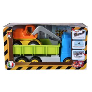Auto nákladné+báger/nakladač 49cm - náhodné