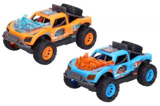 Auto terénne s efektmi 15cm - modré