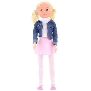 Bábika chodiaca blondína 80cm