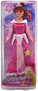 Bábika princezná 30cm - ružová