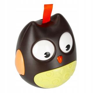 BamBam Roly-Poly Sova 10cm - čierna