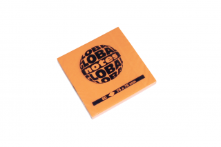 Blok samolepiaci  75x75/80ls. neón oranžový