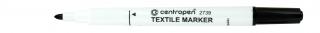 Centropen 2739 1,8 značkovač na textil čierny