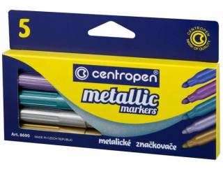 Centropen 8690/5 súprava značkovač METALIC