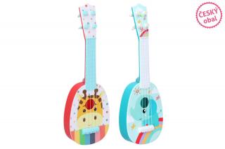 Detská gitara 37cm - žirafa