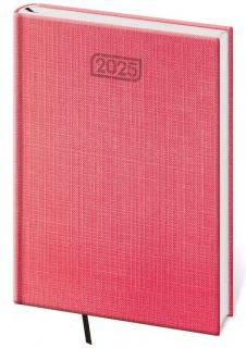 Diár A5 2025 týždenný Zephir červený DZE423-8