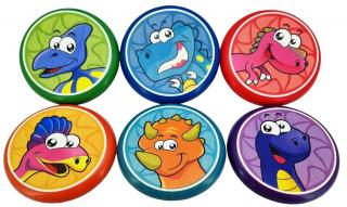 Disk lietajúci Dino 16cm - fialový