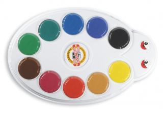 Farby vodové KOH-I-NOOR 1727S1/10 farebné 57mm lienka