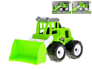 Farmárske auto Farmer Truck 15cm - s drapákom na drevo