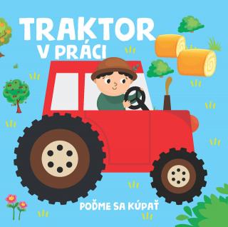 Gumená knižka Traktor v práci
