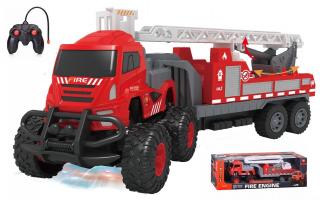 Hasičské auto RC ťahač 4x4 s rebríkom 33cm