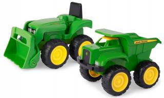 John Deere Kids traktor a sklápač 16cm