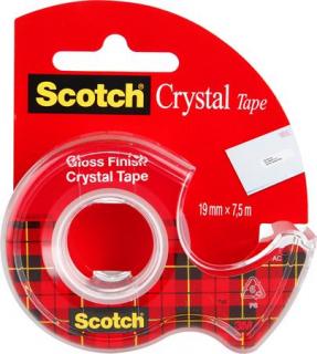 Lepiaca páska 3M 19mmx7,5m 3M SCOTCH Crystal