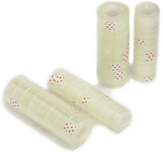 Lepiaca páska PP 15mm/33m transparent stĺpik, balené po 10 ks