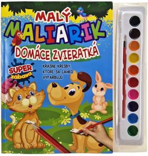 Malý maliarik Domáce zvieratká