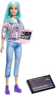 Mattel Barbie Hudobná producentka - Bledomodré