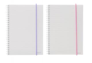 Notes meniaci sa na slnku 14,8x21cm - fialová
