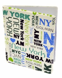 Obal na vernostné karty "New York" - D