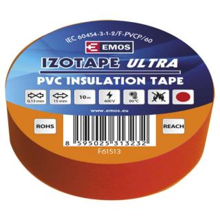 Páska izolačná PVC 15mm/10m červená F61513