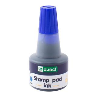 Pečiatková farba 30ml D.RECT modrá