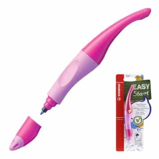 Pero atramentové STABILO easy pravák tmavo/svetlo ružová