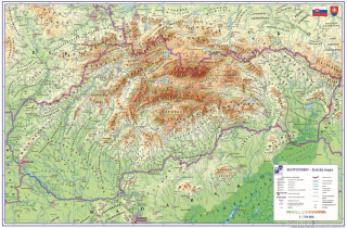 Podložka na stôl 60x40cm   Slovensko