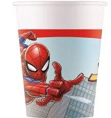 Poháre Spider-Man 200ml 8ks