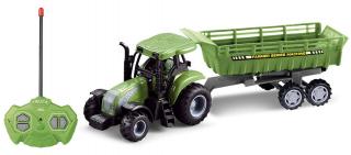 RC traktor s vlečkou Farm 37cm