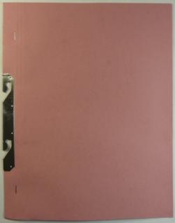 Rýchloviazač A4  RZC EKO kartón ružový závesný O