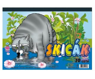 Skicár školský A4/20 listov  180g