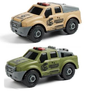 Skrutkovacie auto Dino so šrobovákom 16cm - náhodné