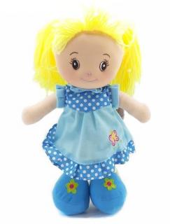 Spievajúca bábika Natálka 40cm - modrá