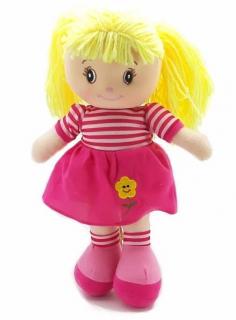 Spievajúca bábika Natálka 40cm - ružová