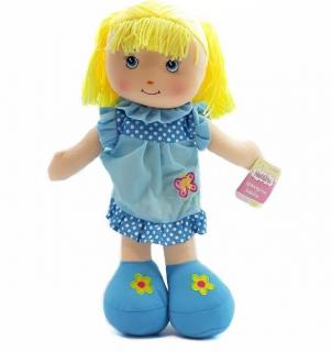 Spievajúca bábika Natálka 52cm - modrá